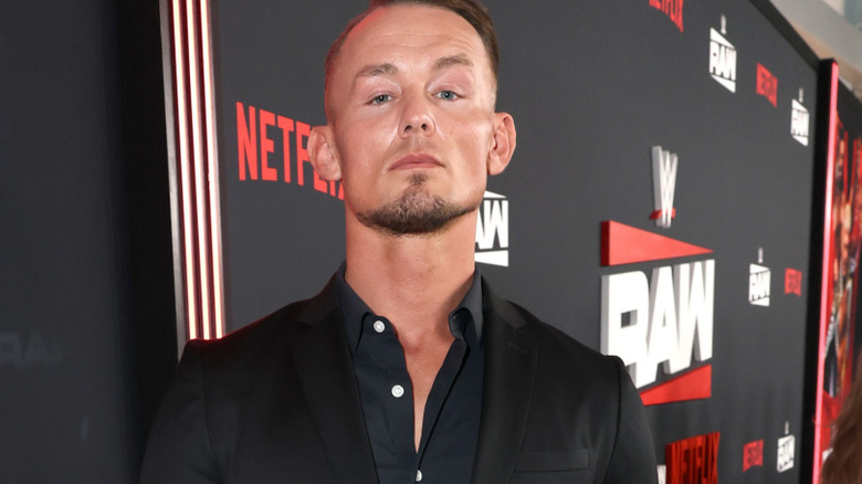 Ludwig Kaiser attends Netflix's Debut of WWE Monday Night Raw, January 2025.