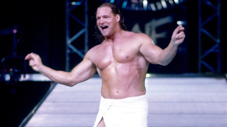 Val Venis Poses During His WWE Entrance
