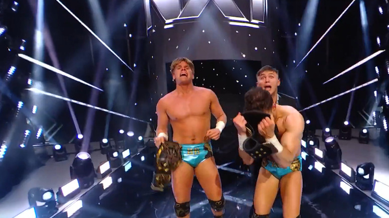 Vanity Project win the NXT Tag Team Championship