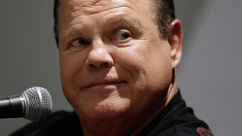 Jerry Lawler panel stare