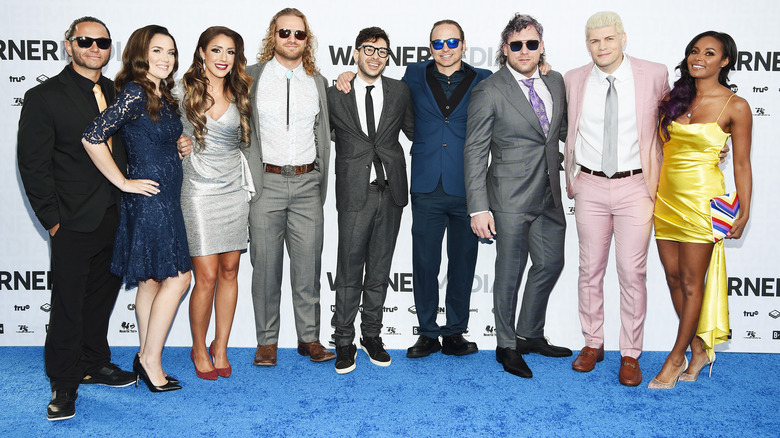 The original AEW Executive Vice Presidents, circa 2019