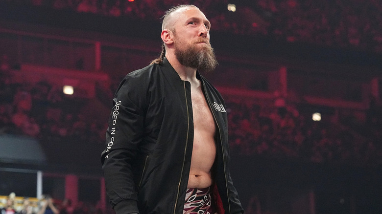 Bryan Danielson looking upset