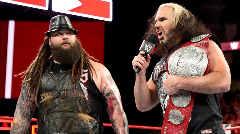 Bray Wyatt and Matt Hardy as Tag Team Champions