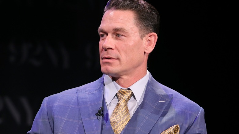 John Cena wearing a suit