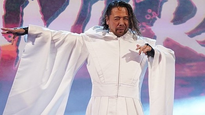 Shinsuke Nakamura makes his entrance