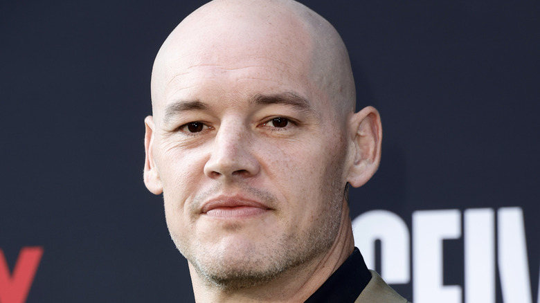 Baron Corbin on red carpet