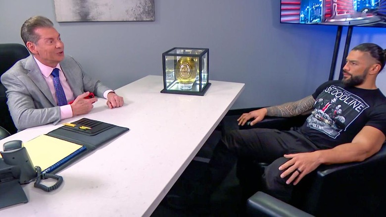 vince mcmahon egg roman reigns