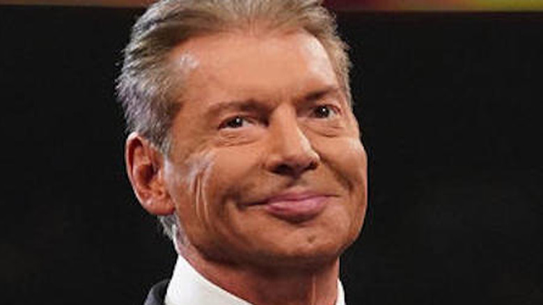 Vince McMahon smiling