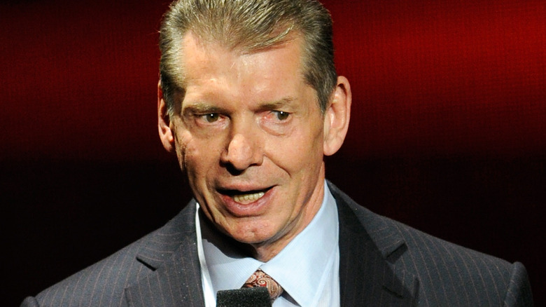 Vince McMahon appears for interview with CNBC