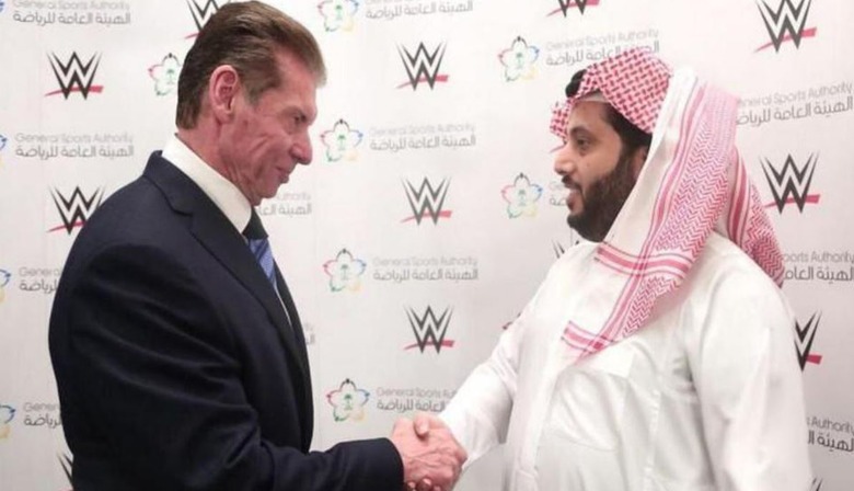 vince mcmahon saudi