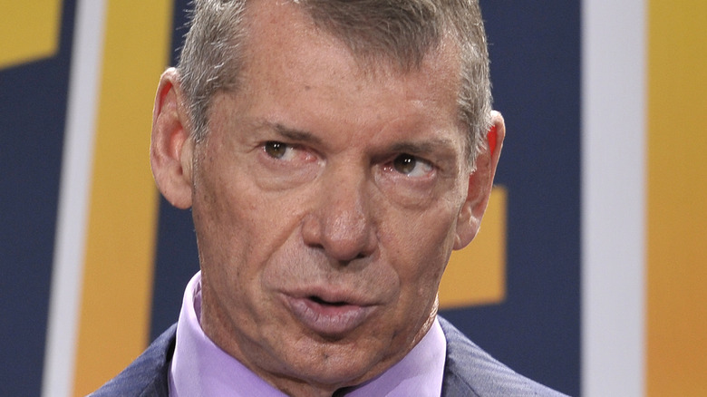 Vince McMahon talking