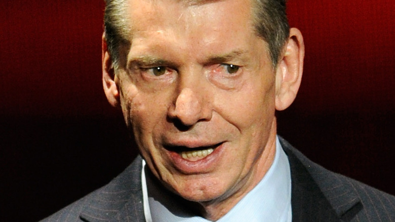 Vince McMahon talking