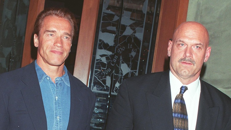 Arnold Schwarzenegger and Jesse Ventura