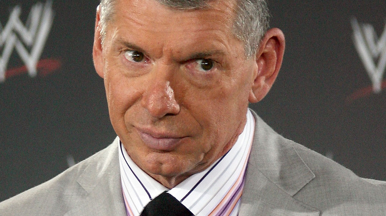 Vince McMahon smiling