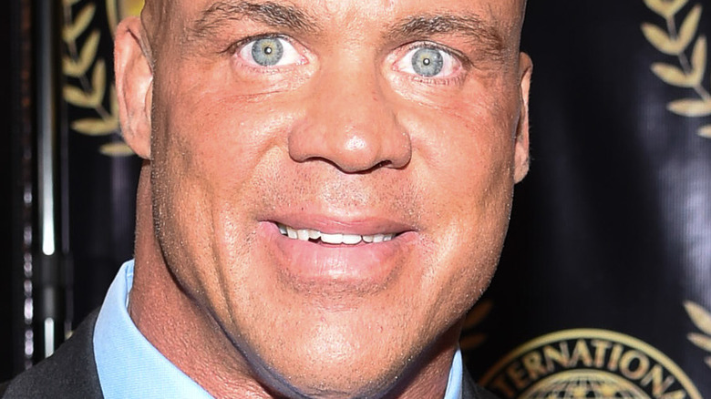 Kurt Angle smiling 