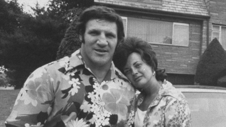 A younger Bruno Sammartino with his wife