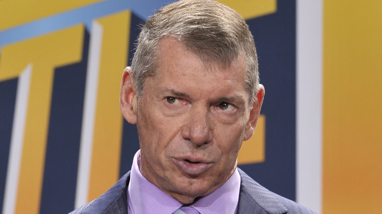 Vince McMahon talking