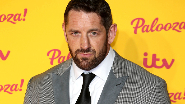 Wade Barrett posing