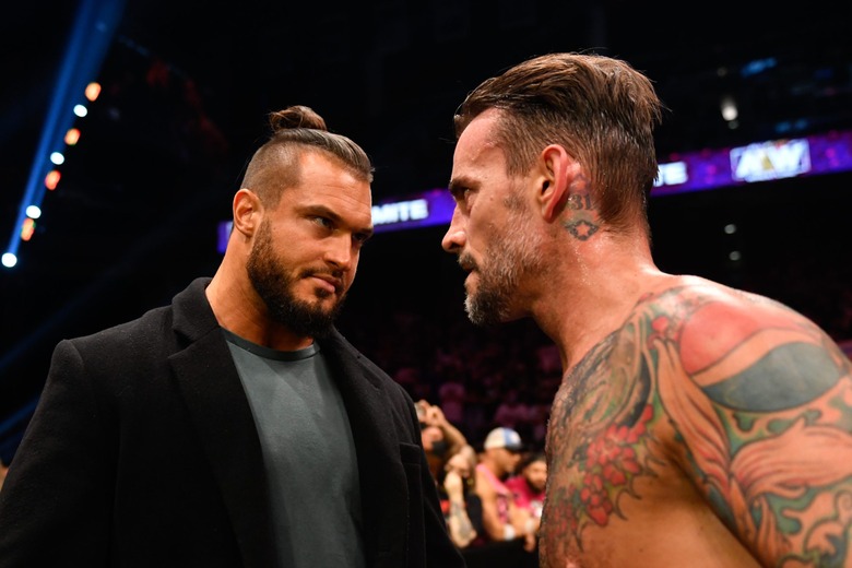 Wardlow and CM Punk