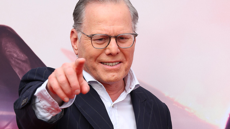 David Zaslav pointing