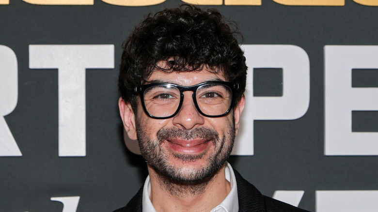 Tony Khan at a Sports Illustrated event