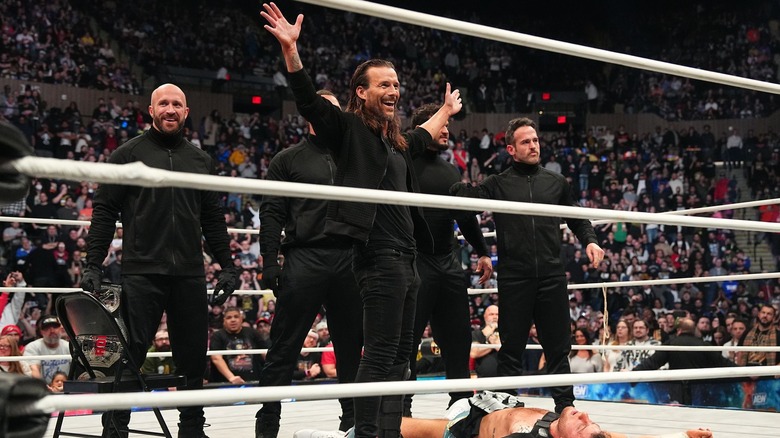 Adam Cole turns on MJF at Worlds End 2023