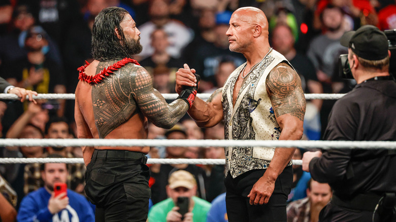 Roman Reigns and The Rock