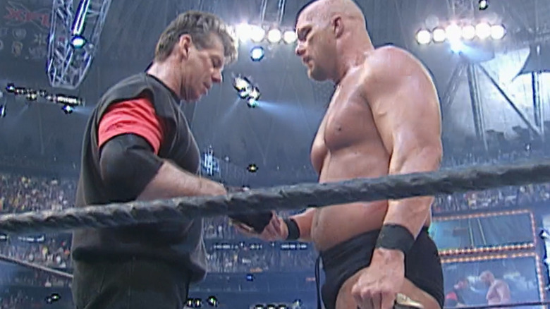 Steve Austin aligns with Vince McMahon