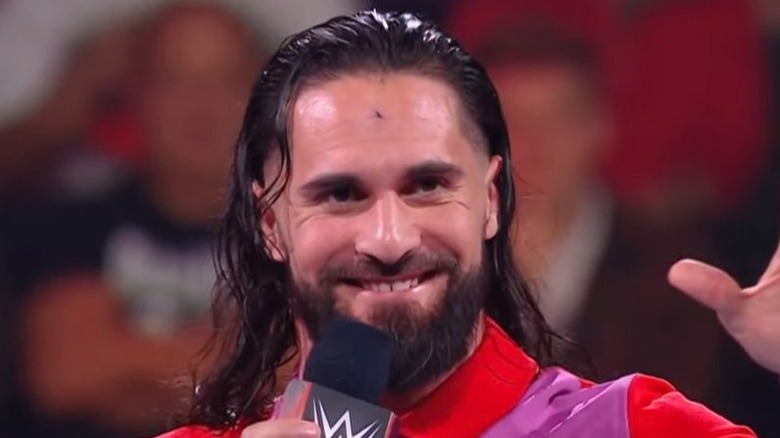 Seth Rollins Laughs On WWE Raw