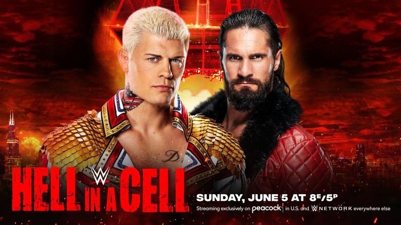 WWE Hell in a Cell Cody Rhodes Seth Rollins