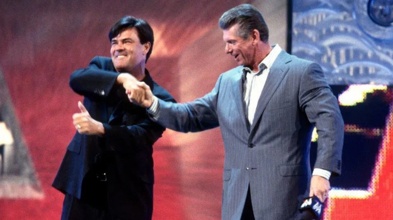 Eric Bischoff and Vince McMahon on WWE Raw
