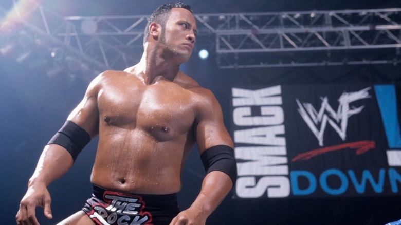 The Rock on WWE SmackDown in 1999