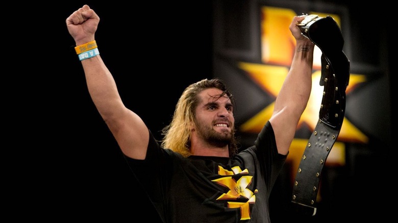 Seth Rollins as "NXT" Champion in 2012