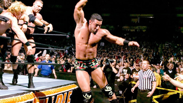 Muhammad Hassan at WWE Royal Rumble 2005