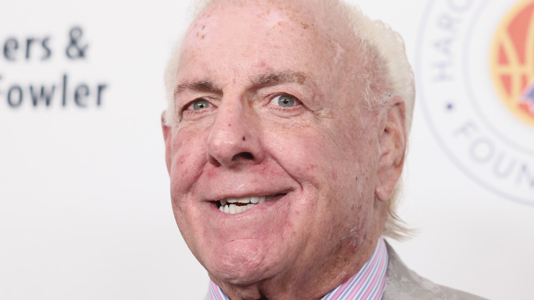 Medium close-up of Ric Flair