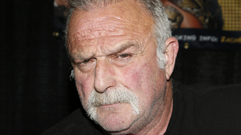 Close-up of Jake The Snake Roberts