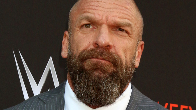 Paul "Triple H" Levesque staring