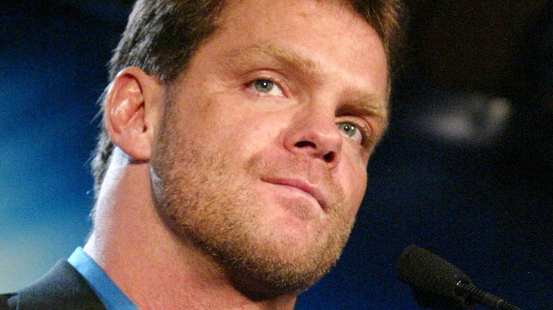 Chris Benoit press day