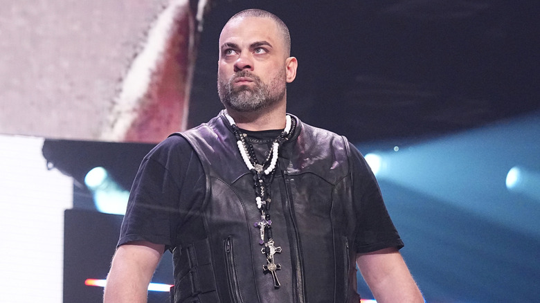 Eddie Kingston on his way to the ring