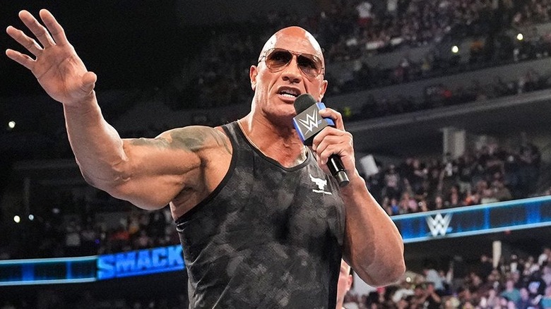 Dwayne "The Rock" Johnson on WWE SmackDown