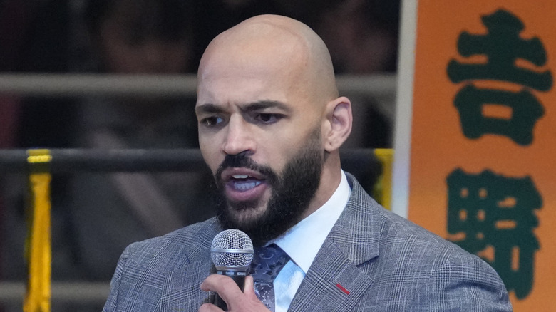 Ricochet, bald and somewhat proud of it