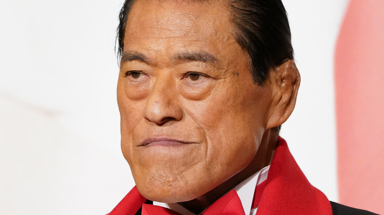 Antonio Inoki looking ahead