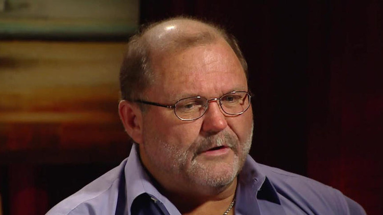 Arn Anderson being interviewed