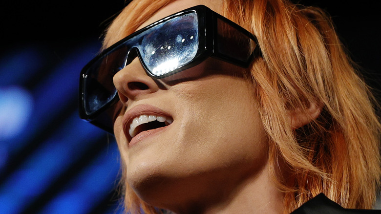 Becky Lynch at a recent promotional event
