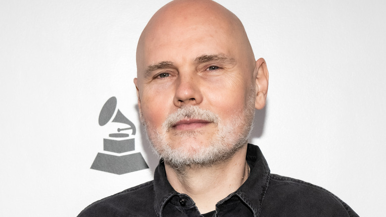 Billy Corgan posing