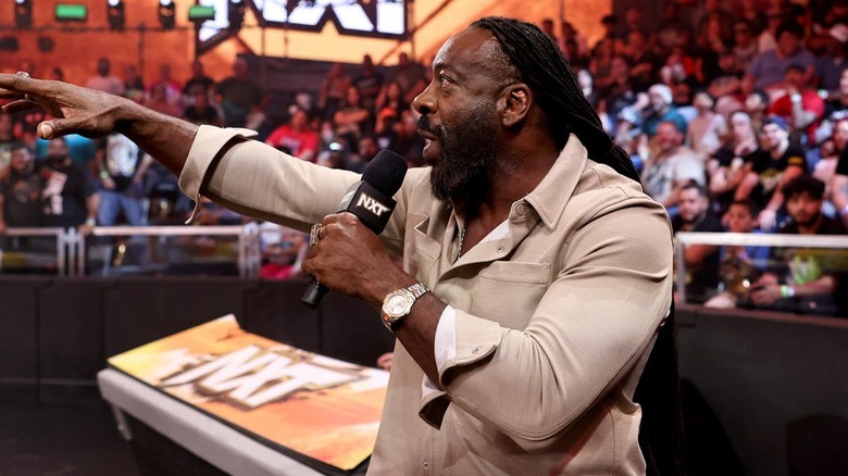 Booker T talking on "WWE NXT"