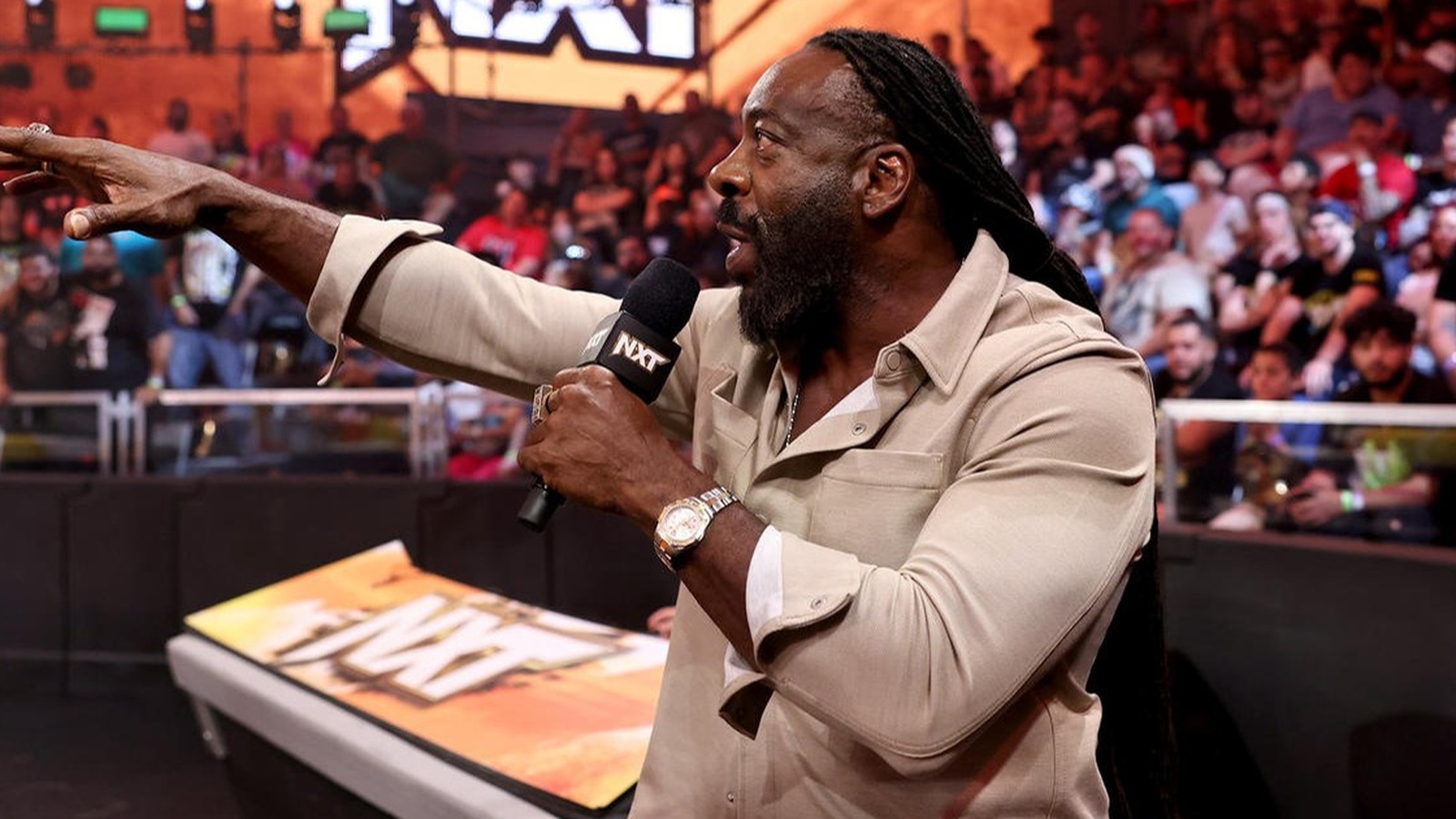 Why Booker T Can Be Himself Doing Commentary On WWE NXT