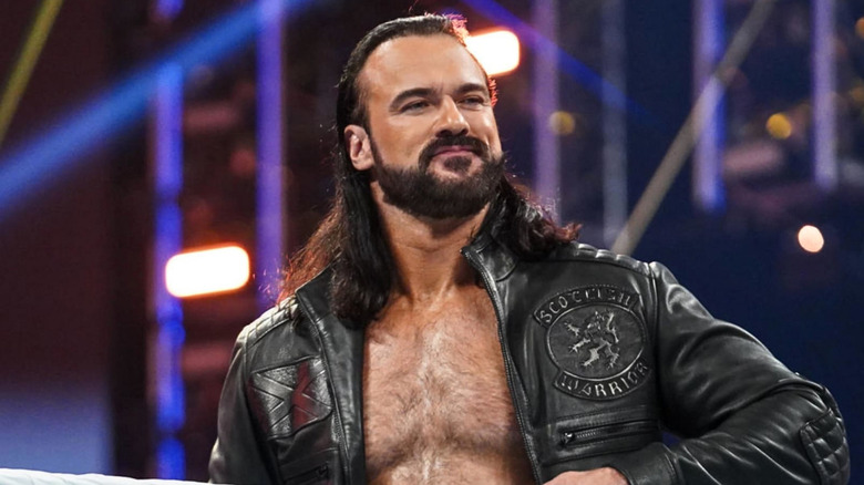 Drew McIntyre smiling