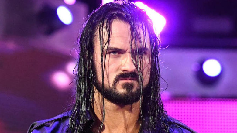 Drew McIntyre performing in WWE