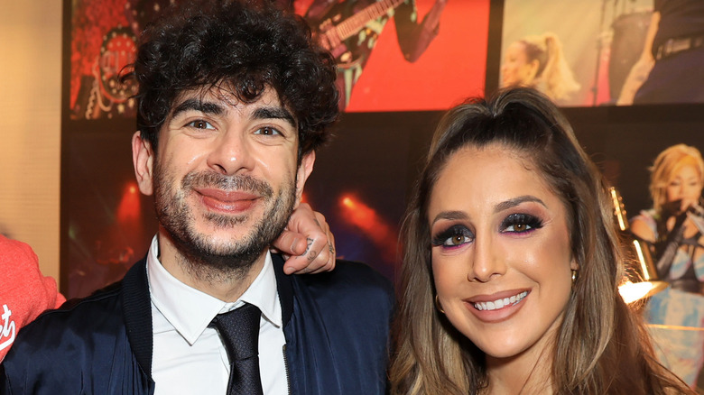 Tony Khan and Dr. Britt Baker D.M.D